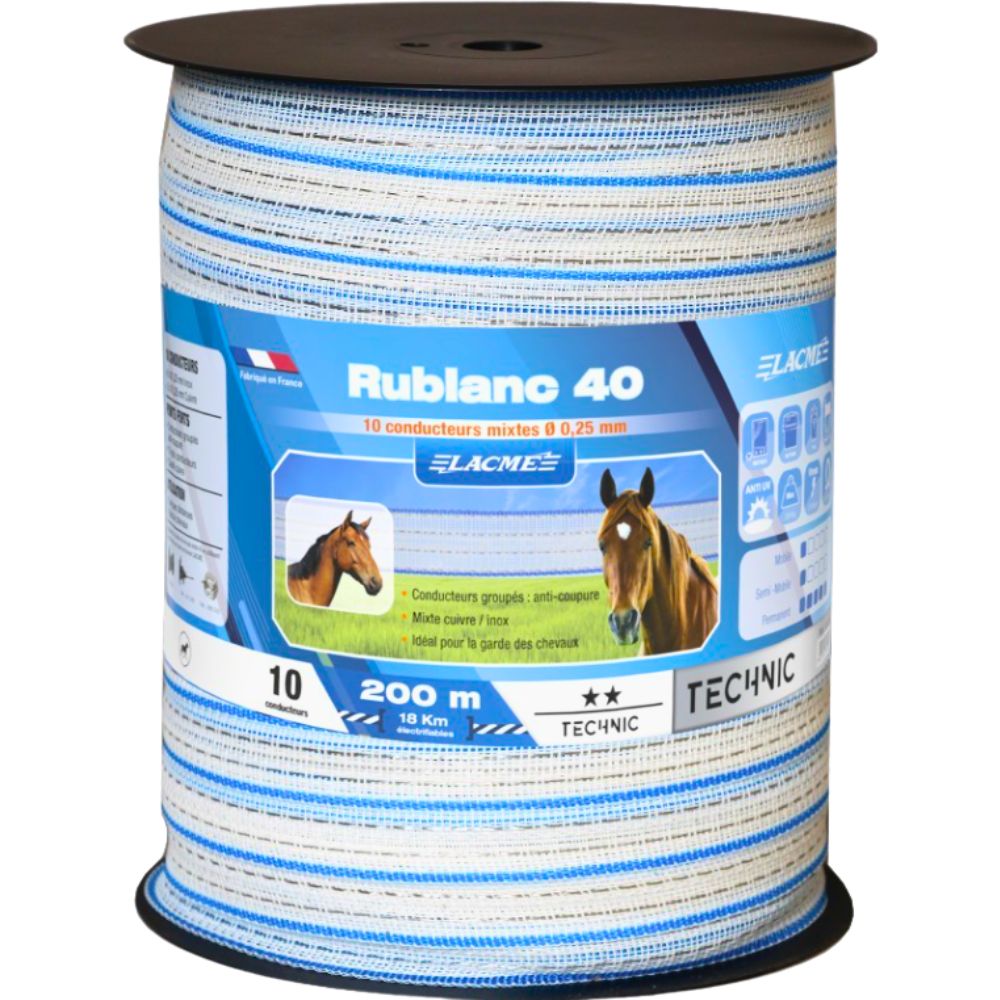 RUBLANC 40 MM 200 M BOBINE